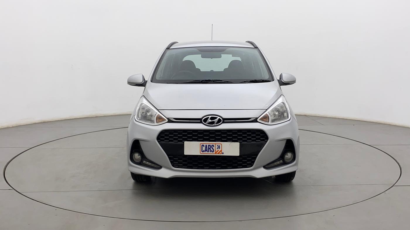 2017 Hyundai Grand i10 SPORTZ (O) AT 1.2 KAPPA VTVT, Petrol, Automatic, 44,413 km, Front
