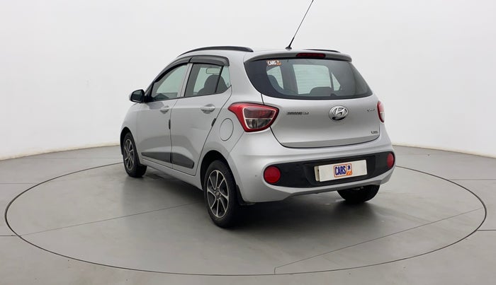 2017 Hyundai Grand i10 SPORTZ (O) AT 1.2 KAPPA VTVT, Petrol, Automatic, 44,413 km, Left Back Diagonal