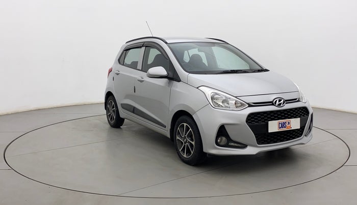 2017 Hyundai Grand i10 SPORTZ (O) AT 1.2 KAPPA VTVT, Petrol, Automatic, 44,413 km, Right Front Diagonal
