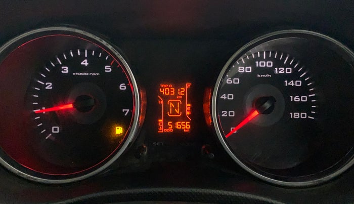 2018 Mahindra TUV300 T10, Diesel, Manual, 51,656 km, Odometer Image