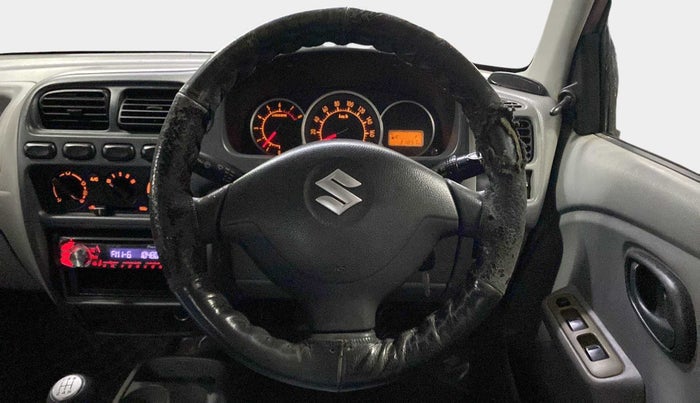 2014 Maruti Alto K10 VXI, Petrol, Manual, 32,217 km, Steering Wheel Close Up