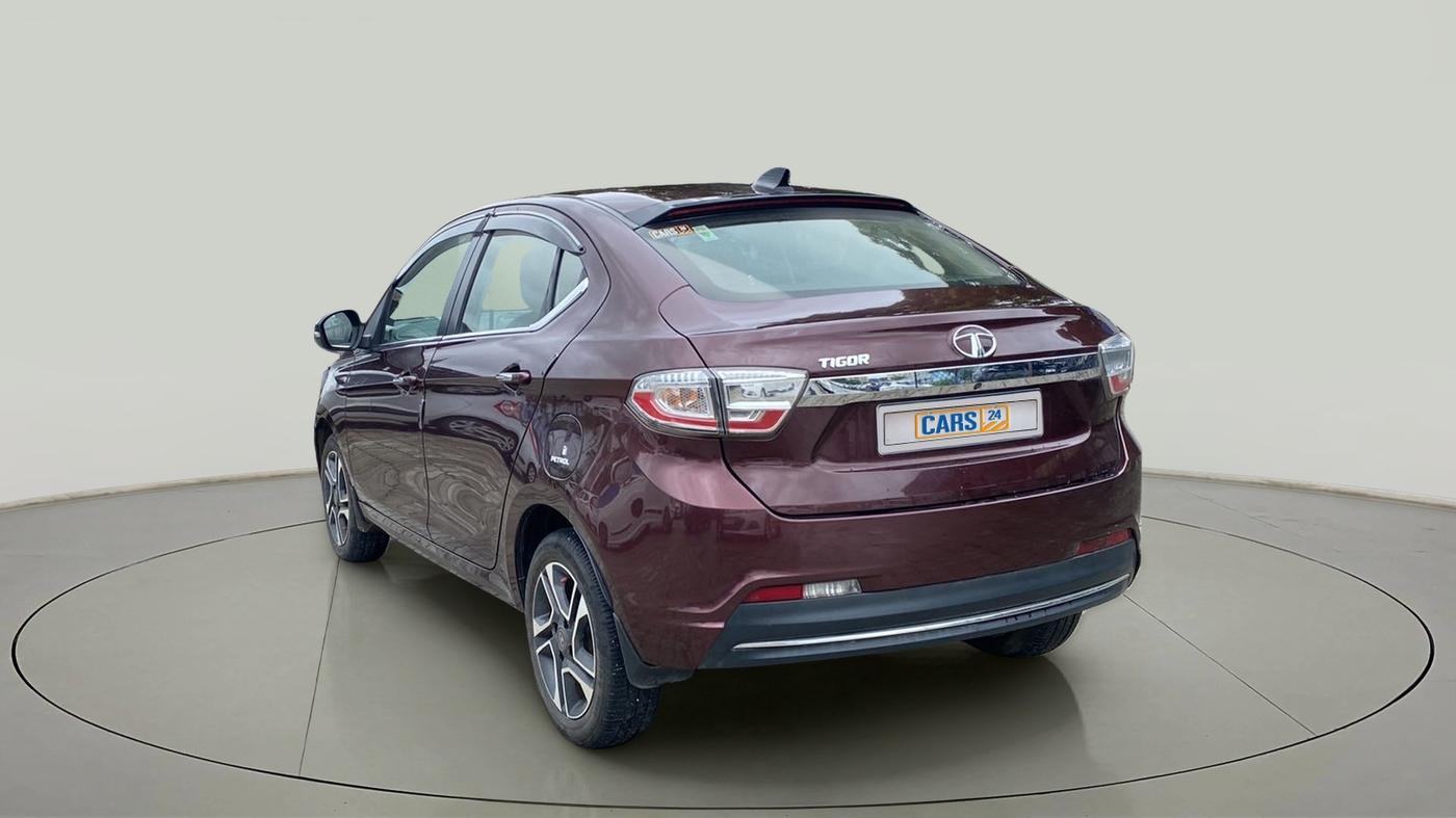 2021 Tata TIGOR XZA PLUS PETROL, Petrol, Automatic, 41,050 km, Left Back Diagonal