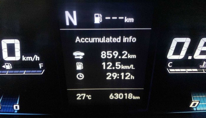 2020 Hyundai NEW I20 Asta 1.0 GDI Turbo IMT, Petrol, Manual, 62,950 km, Odometer Image