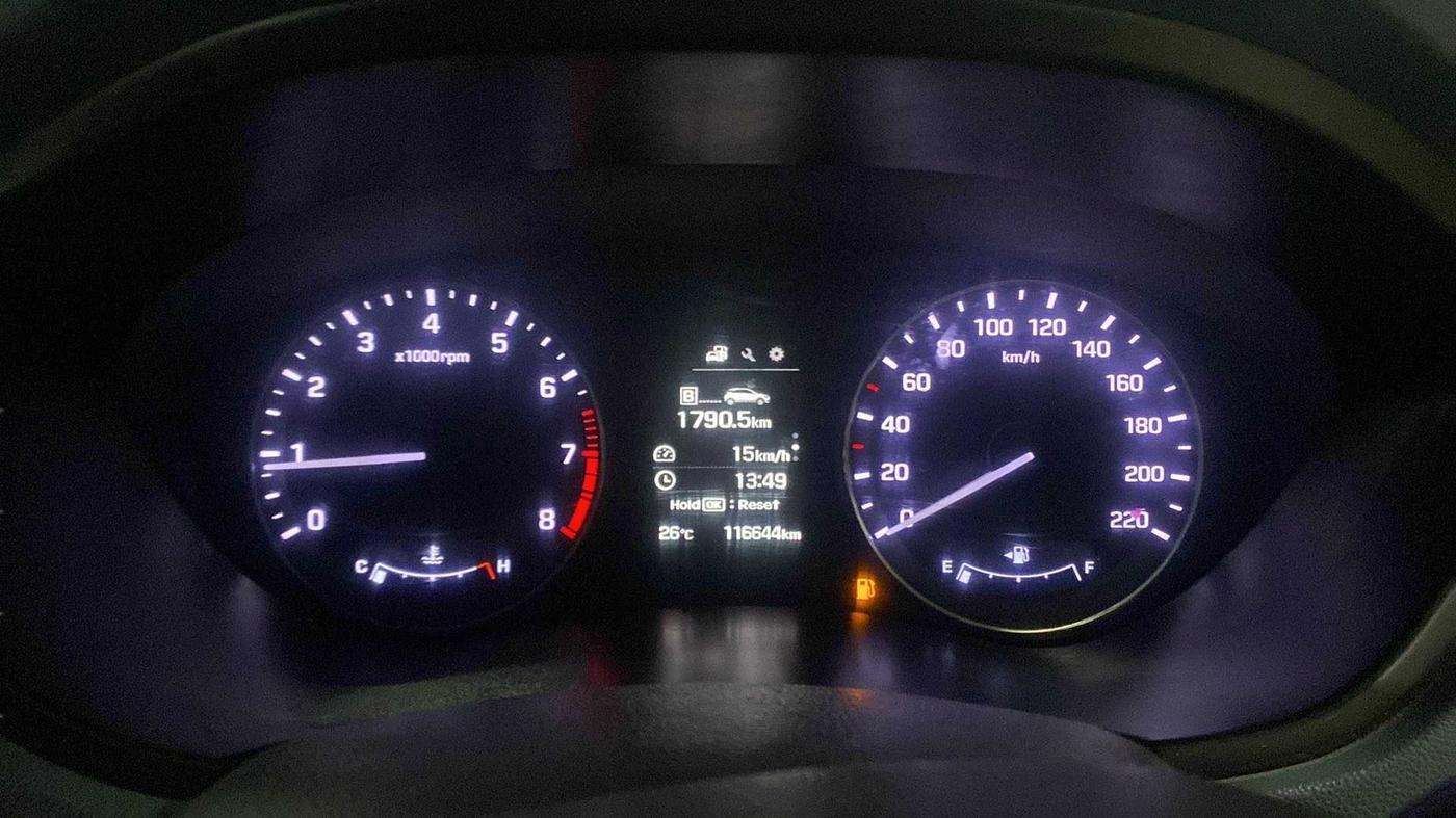 2015 Hyundai i20 Active 1.2 SX, Petrol, Manual, 1,16,673 km, Odometer Image