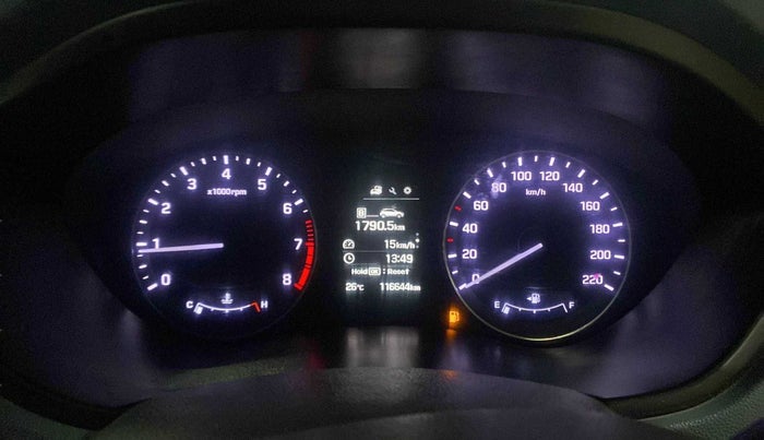2015 Hyundai i20 Active 1.2 SX, Petrol, Manual, 1,16,673 km, Odometer Image