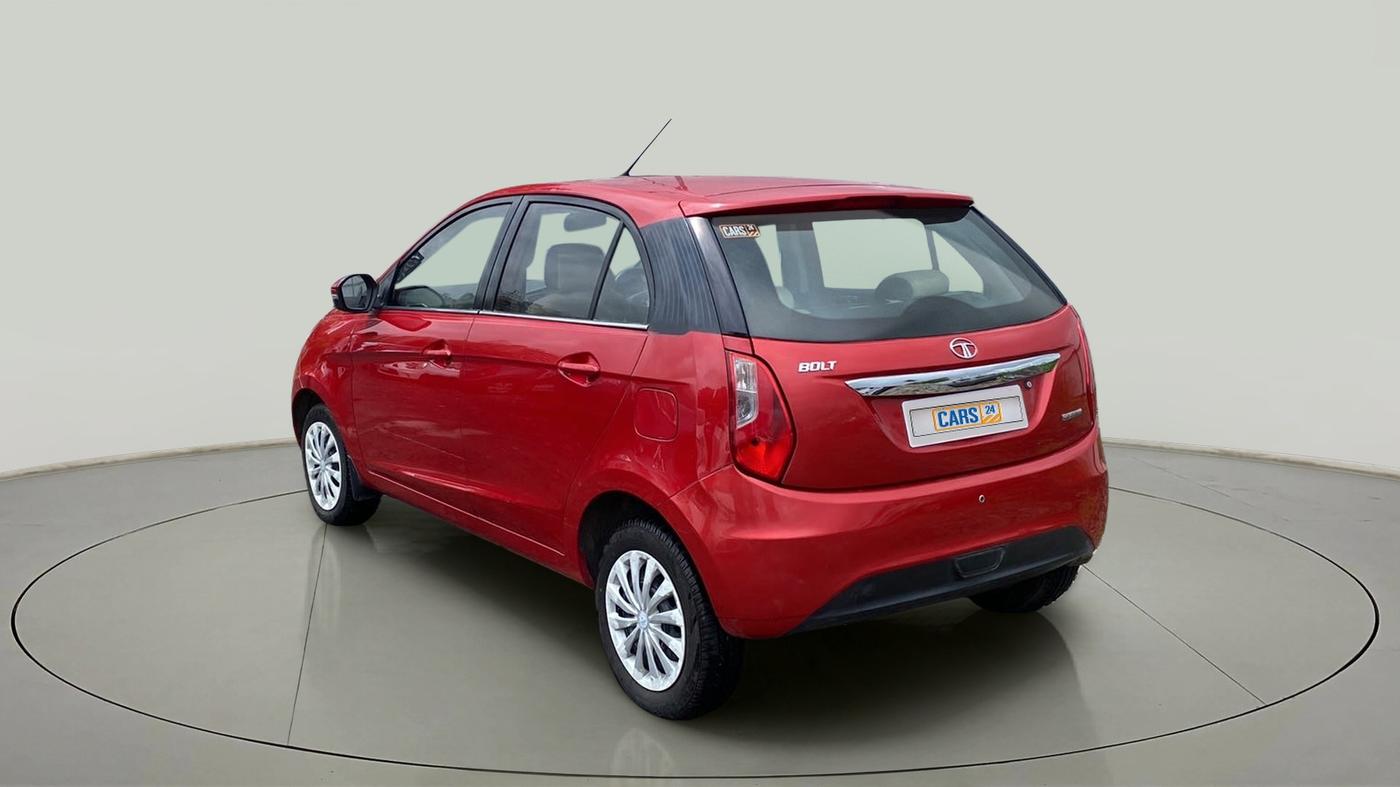 2015 Tata Bolt XMS REVOTRON, Petrol, Manual, 54,138 km, Left Back Diagonal