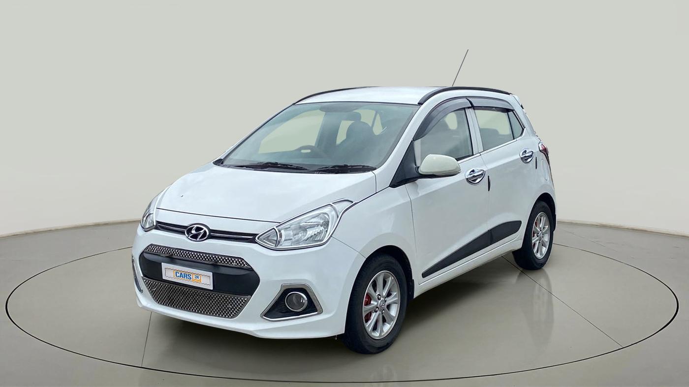 2015 Hyundai Grand i10 ASTA AT 1.2 KAPPA VTVT, Petrol, Automatic, 67,848 km, Left Front Diagonal