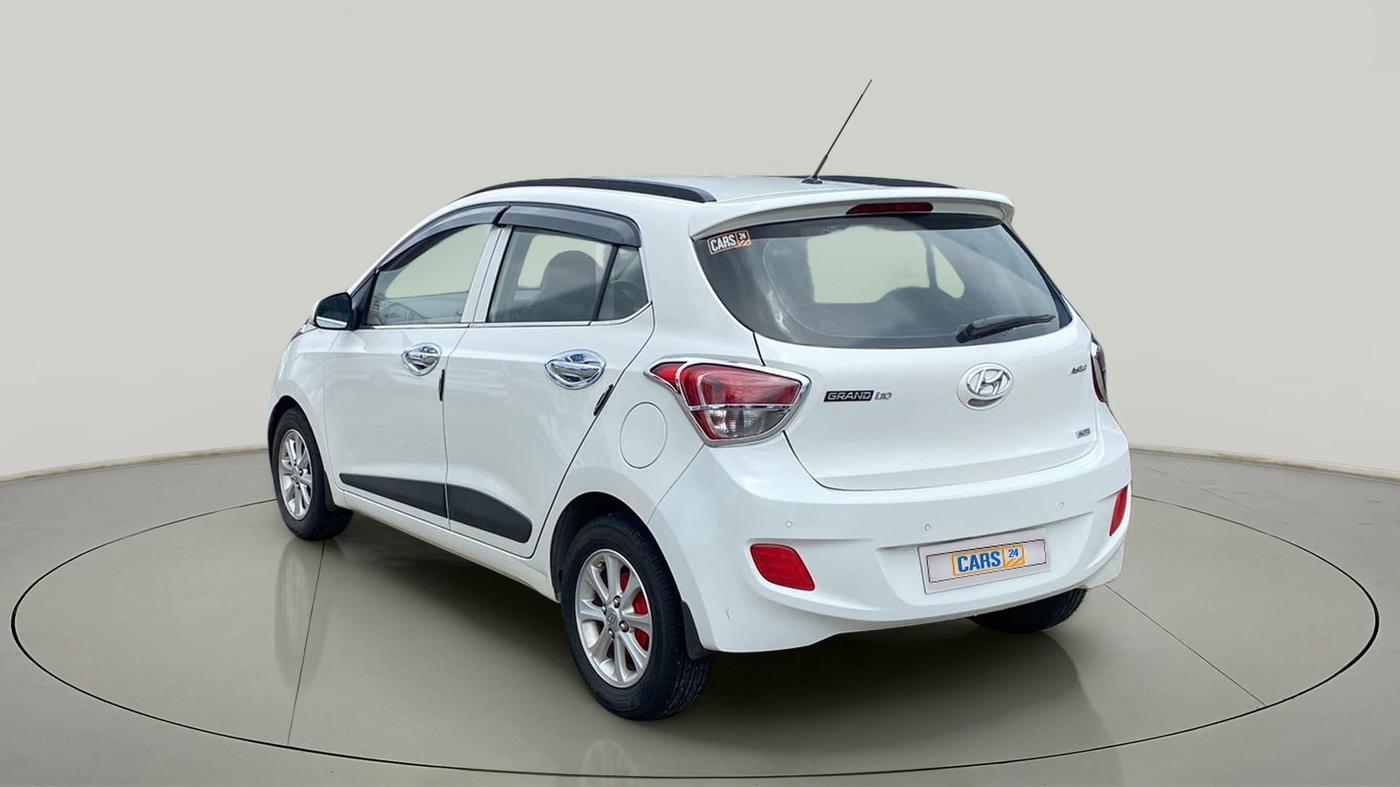 2015 Hyundai Grand i10 ASTA AT 1.2 KAPPA VTVT, Petrol, Automatic, 67,848 km, Left Back Diagonal