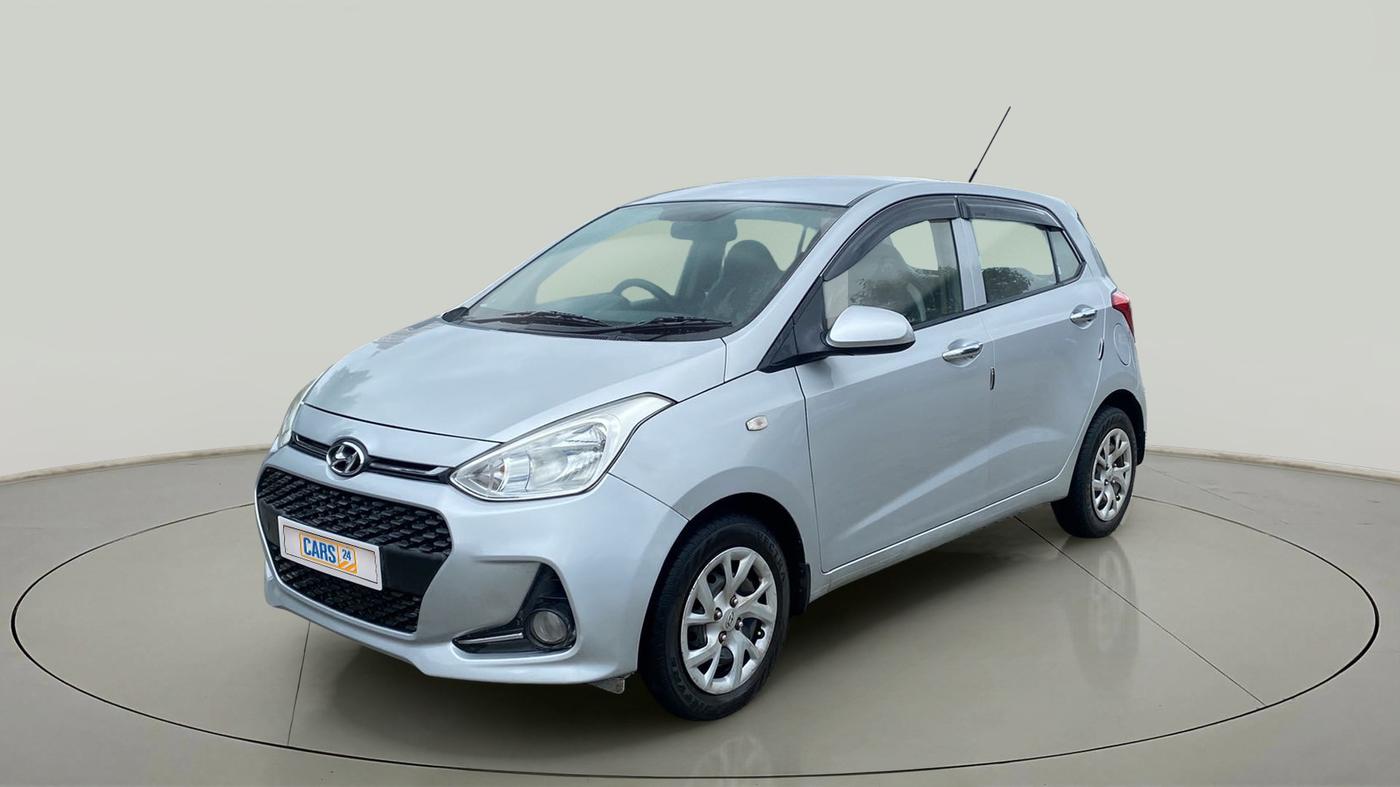 2017 Hyundai Grand i10 SPORTZ 1.2 KAPPA VTVT, Petrol, Manual, 42,748 km, Left Front Diagonal