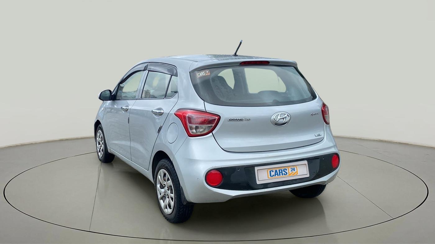 2017 Hyundai Grand i10 SPORTZ 1.2 KAPPA VTVT, Petrol, Manual, 42,748 km, Left Back Diagonal