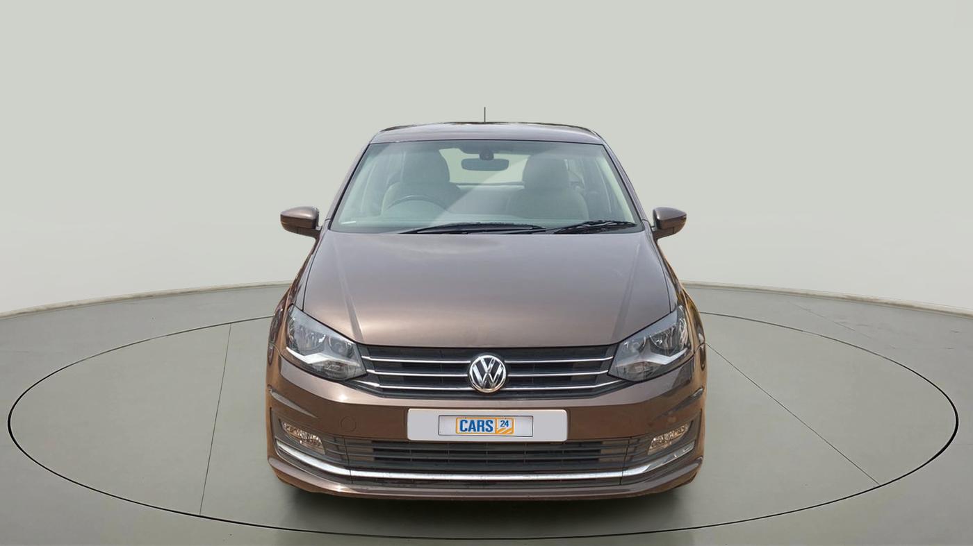 2016 Volkswagen Vento HIGHLINE PETROL AT, Petrol, Automatic, 57,895 km, Front