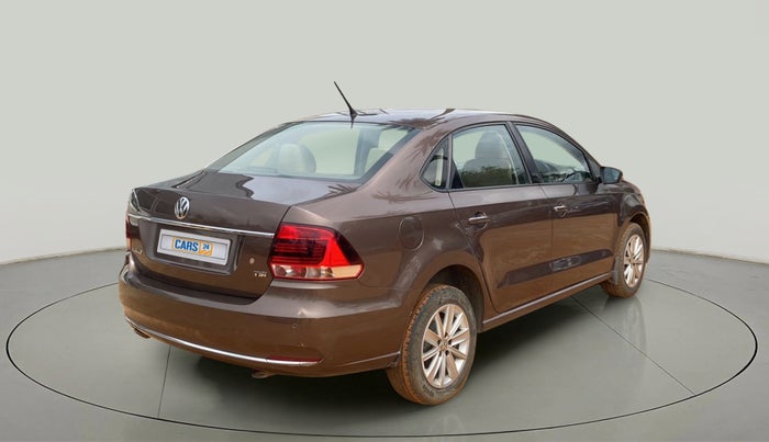2016 Volkswagen Vento HIGHLINE PETROL AT, Petrol, Automatic, 57,895 km, Right Back Diagonal