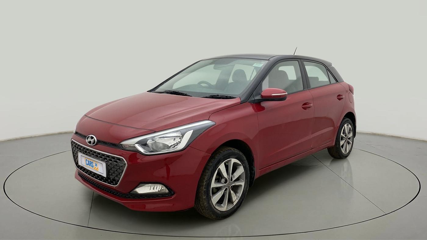 2017 Hyundai Elite i20 ASTA 1.2 DUAL TONE, Petrol, Manual, 45,075 km, Left Front Diagonal