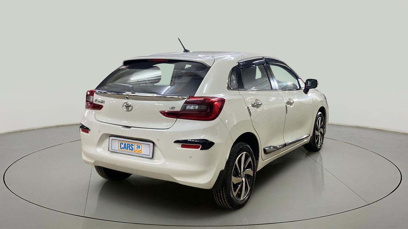 2022 Toyota Glanza G, Petrol, Manual, 5,052 km, Right Back Diagonal