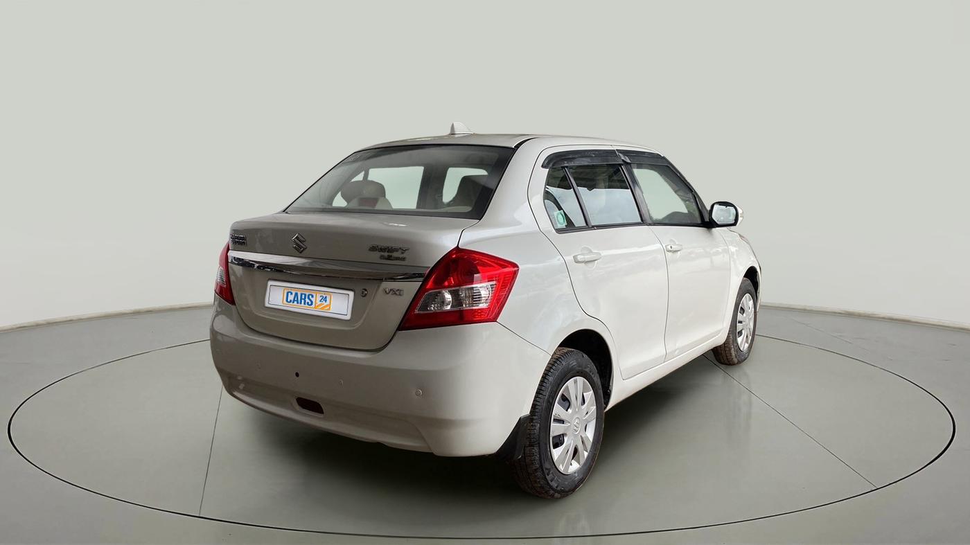 2013 Maruti Swift Dzire VXI, Petrol, Manual, 70,348 km, Right Back Diagonal