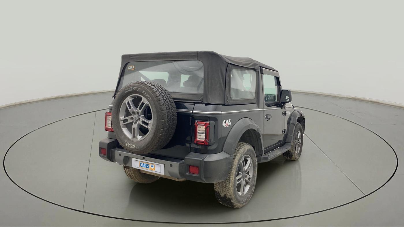 2020 Mahindra Thar LX  P 4WD AT CONVERTIBLE, CNG, Automatic, 24,982 km, Right Back Diagonal