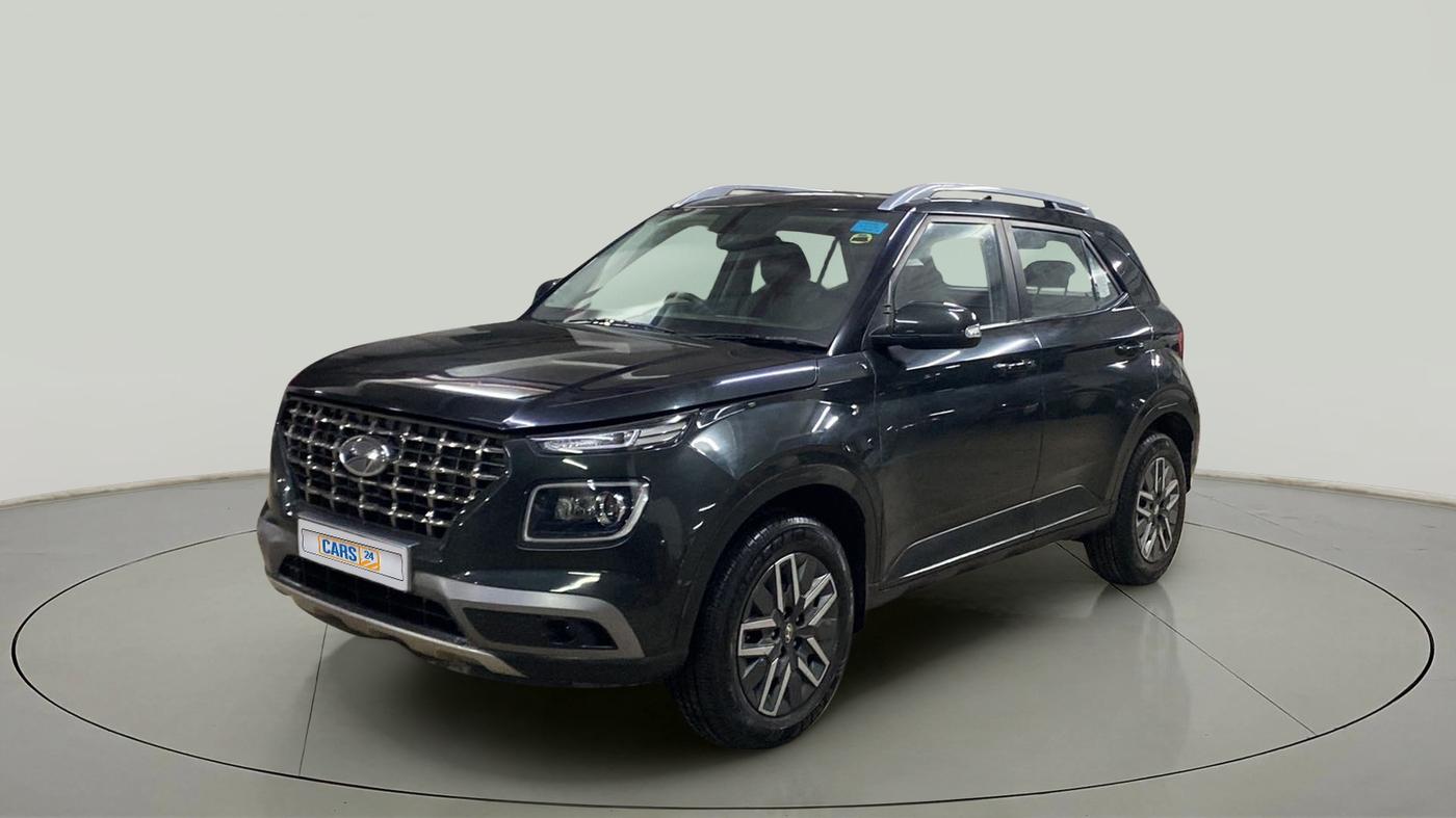 2021 Hyundai VENUE SX 1.0 TURBO IMT, Petrol, Manual, 15,128 km, Left Front Diagonal