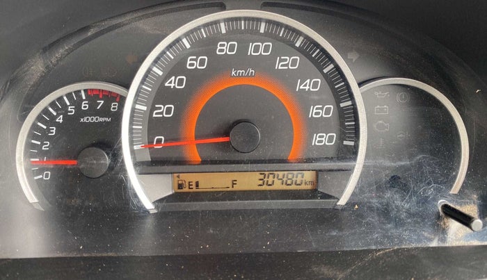 2016 Maruti Wagon R 1.0 VXI, Petrol, Manual, 30,478 km, Odometer Image