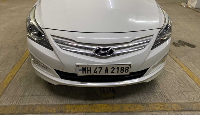 2015 Hyundai Verna FLUIDIC 4S 1.6 VTVT S, Petrol, Manual, 38,877 km, Front bumper - Minor scratches