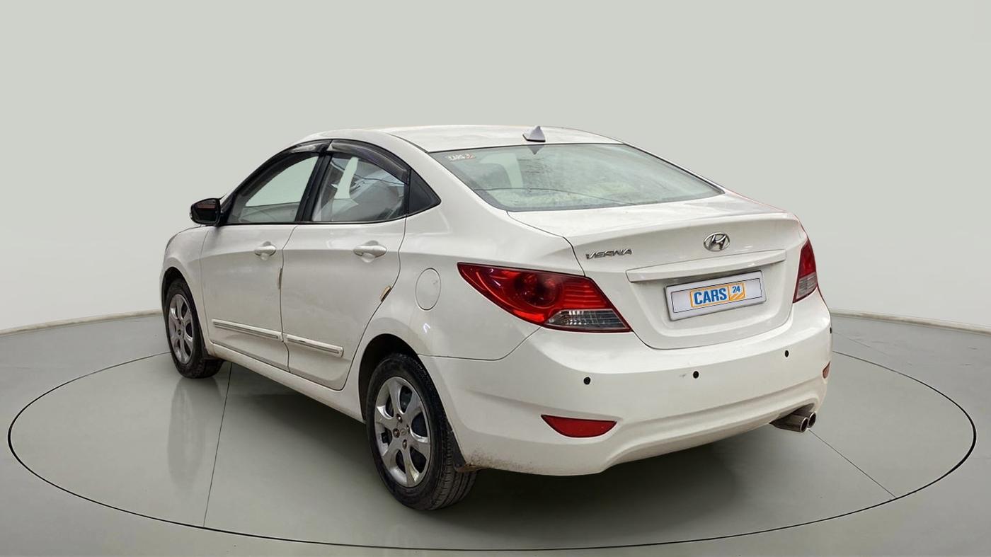 2013 Hyundai Verna FLUIDIC 1.4 VTVT, Petrol, Manual, 37,454 km, Left Back Diagonal