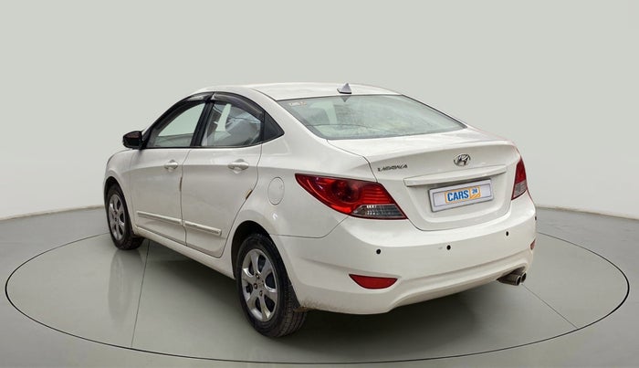 2013 Hyundai Verna FLUIDIC 1.4 VTVT, Petrol, Manual, 37,454 km, Left Back Diagonal