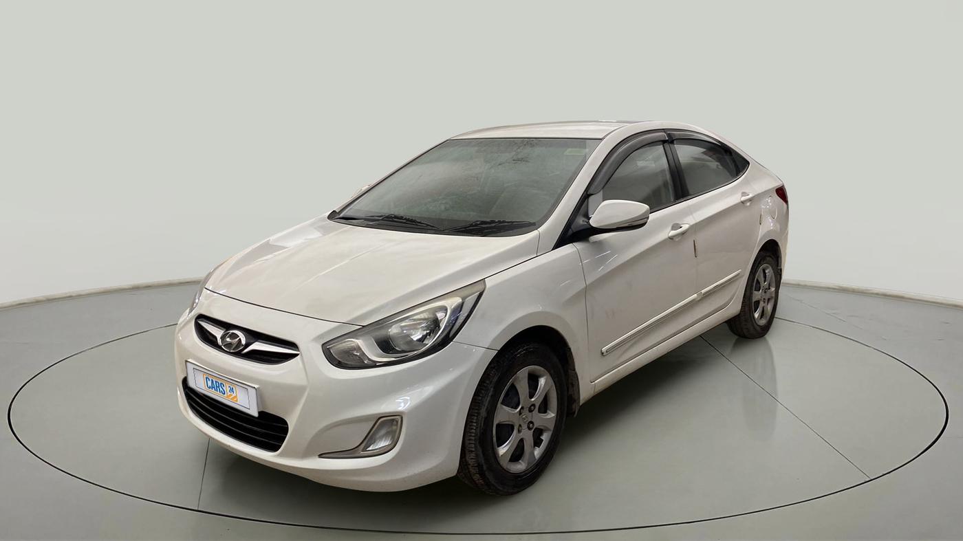 2013 Hyundai Verna FLUIDIC 1.4 VTVT, Petrol, Manual, 37,454 km, Left Front Diagonal
