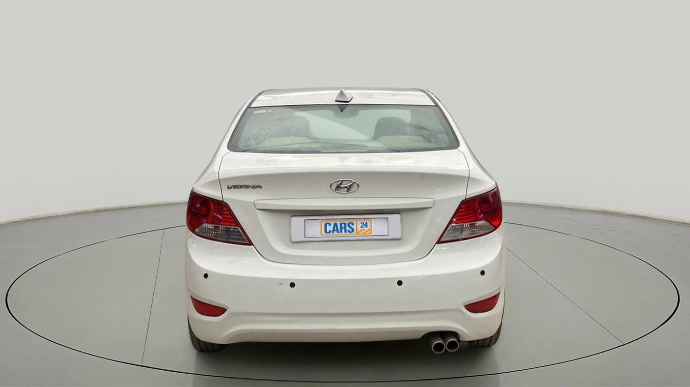 2013 Hyundai Verna FLUIDIC 1.4 VTVT, Petrol, Manual, 37,454 km, Back/Rear