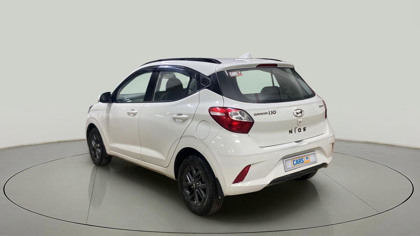 2022 Hyundai GRAND I10 NIOS SPORTZ 1.2 KAPPA VTVT CNG, CNG, Manual, 21,637 km, Left Back Diagonal