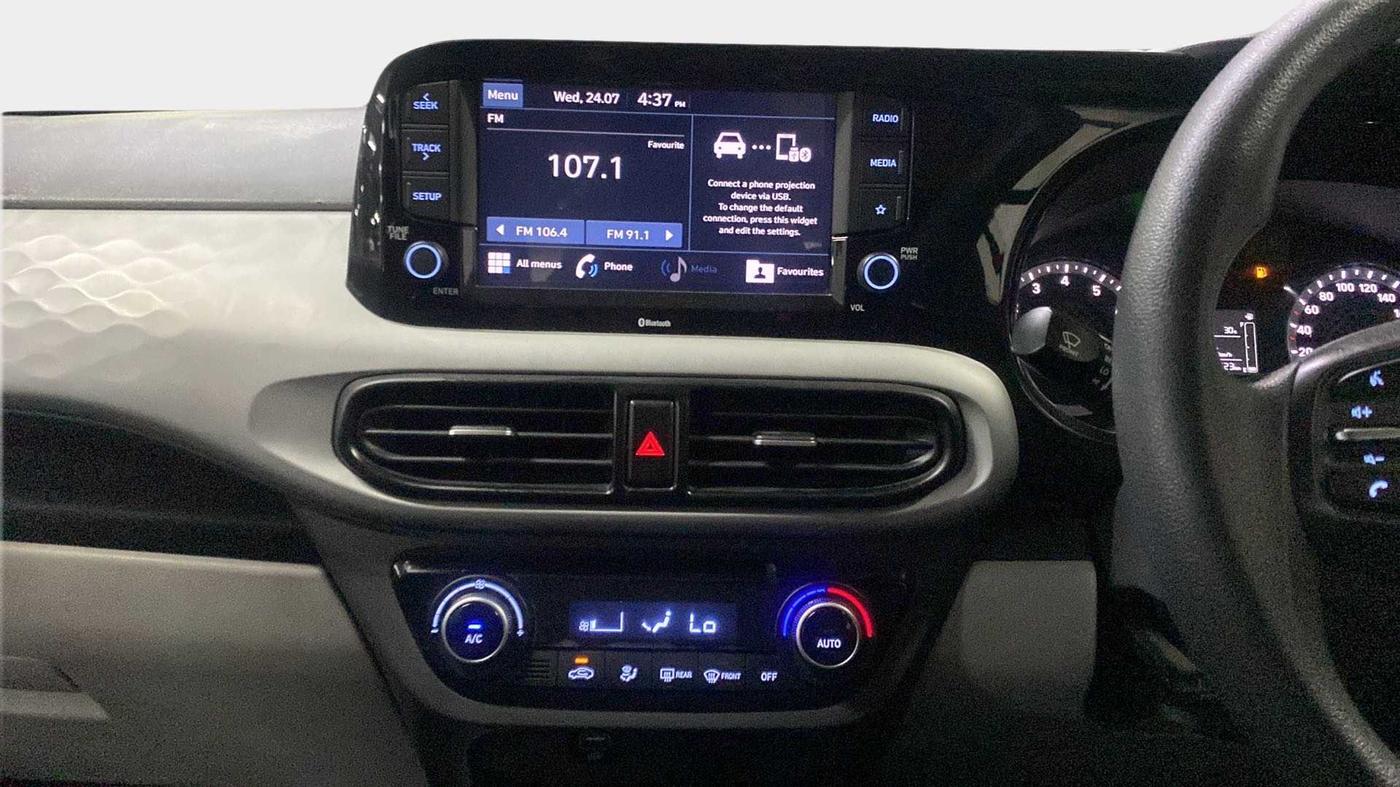 2022 Hyundai GRAND I10 NIOS SPORTZ 1.2 KAPPA VTVT CNG, CNG, Manual, 21,637 km, Air Conditioner