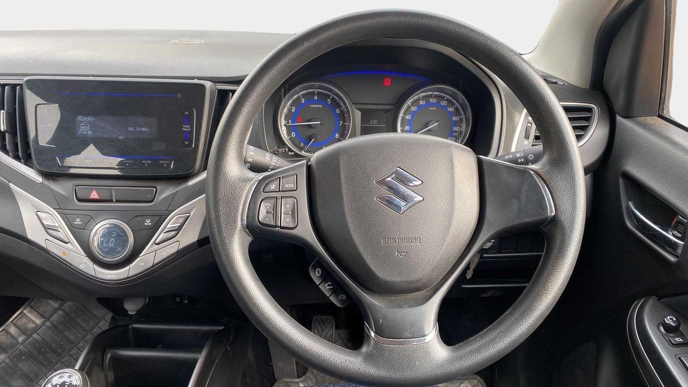 2019 Maruti Baleno DELTA PETROL 1.2, CNG, Manual, 24,160 km, Steering Wheel Close Up