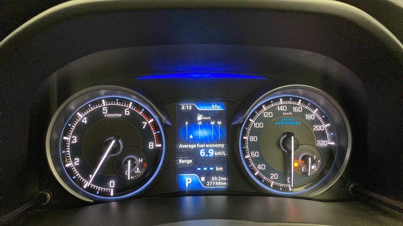 2021 Maruti XL6 ZETA AT, Petrol, Automatic, 27,739 km, Odometer Image