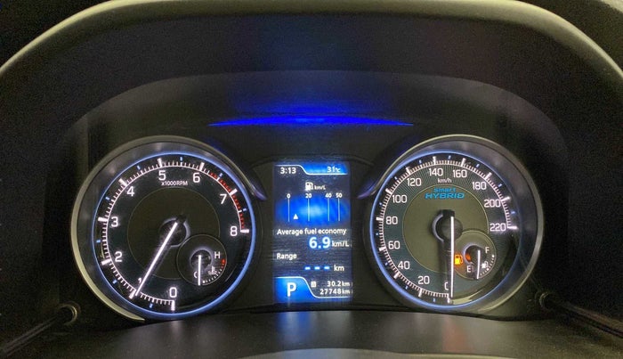 2021 Maruti XL6 ZETA AT, Petrol, Automatic, 27,739 km, Odometer Image