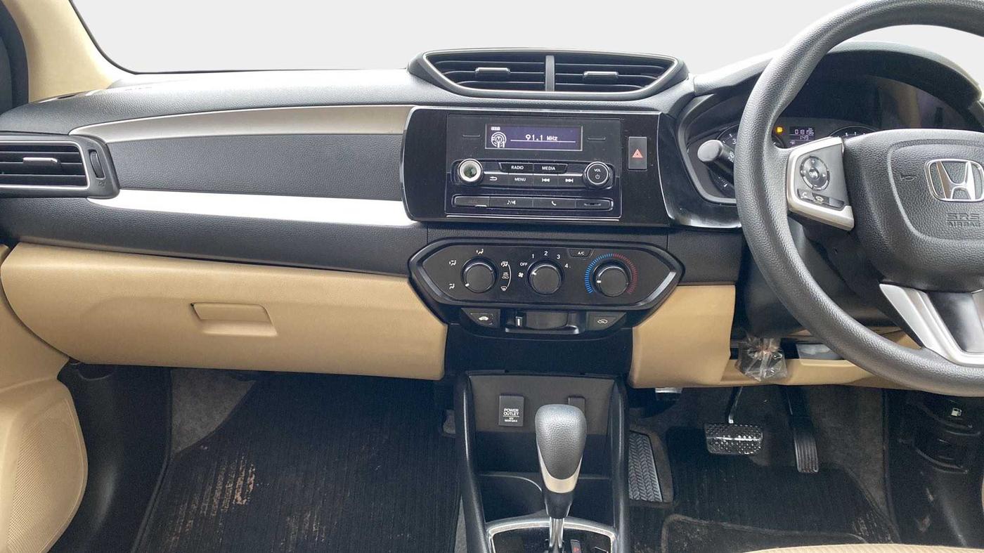 2021 Honda Amaze 1.2L I-VTEC S CVT, Petrol, Automatic, 18,158 km, Air Conditioner