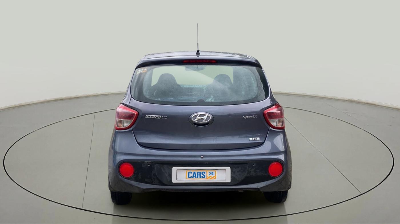 2017 Hyundai Grand i10 SPORTZ 1.2 KAPPA VTVT, CNG, Manual, 1,03,808 km, Back/Rear
