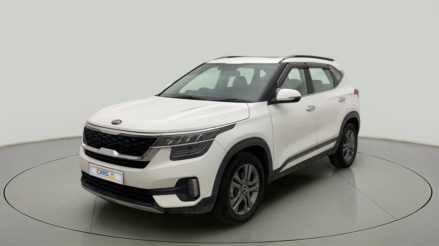 2021 KIA SELTOS HTX 1.5 DIESEL, Diesel, Manual, 55,645 km, Left Front Diagonal