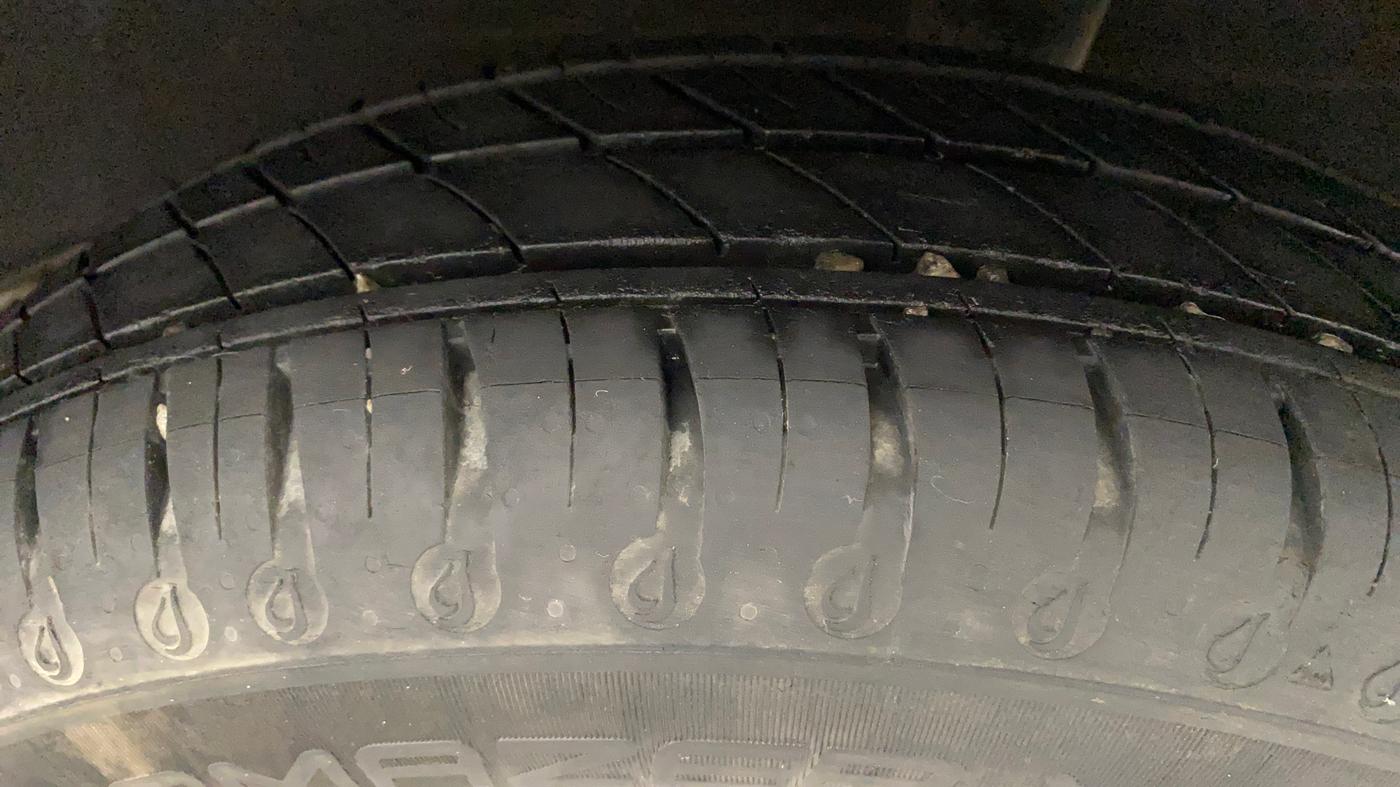 2020 Datsun Redi Go A, Petrol, Manual, 16,276 km, Left Rear Tyre Tread