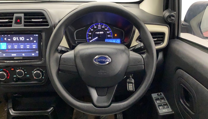 2020 Datsun Redi Go A, Petrol, Manual, 16,276 km, Steering Wheel Close Up