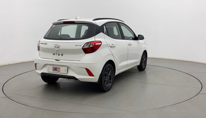 2021 Hyundai GRAND I10 NIOS SPORTZ 1.2 KAPPA VTVT, Petrol, Manual, 21,859 km, Right Back Diagonal