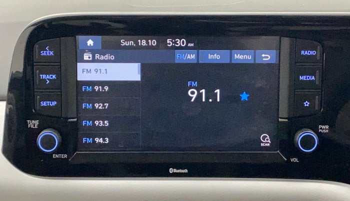 2021 Hyundai GRAND I10 NIOS SPORTZ 1.2 KAPPA VTVT, Petrol, Manual, 21,859 km, Infotainment System