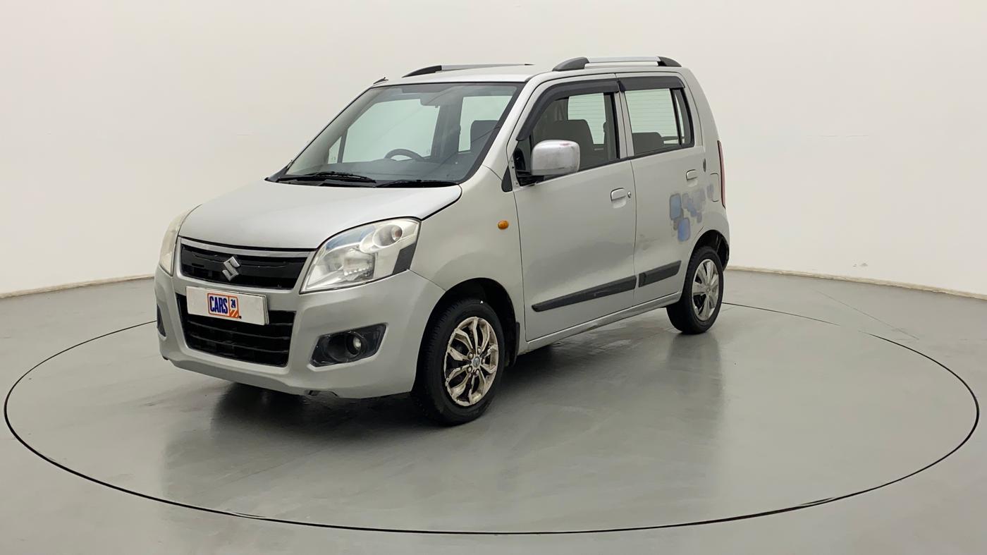 2014 Maruti Wagon R 1.0 VXI, Petrol, Manual, 55,465 km, Left Front Diagonal