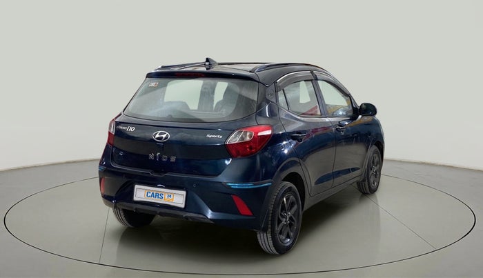 2022 Hyundai GRAND I10 NIOS SPORTZ 1.2 KAPPA VTVT CNG, CNG, Manual, 25,013 km, Right Back Diagonal