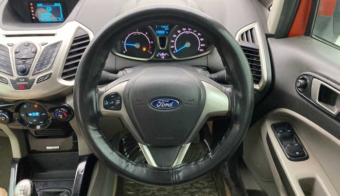 2015 Ford Ecosport TITANIUM 1.5L DIESEL, Diesel, Manual, 98,881 km, Steering Wheel Close Up