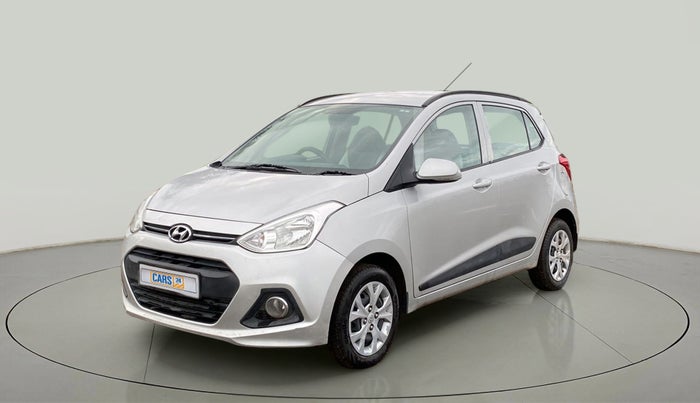 2016 Hyundai Grand i10 SPORTZ 1.2 KAPPA VTVT, Petrol, Manual, 47,344 km, Left Front Diagonal