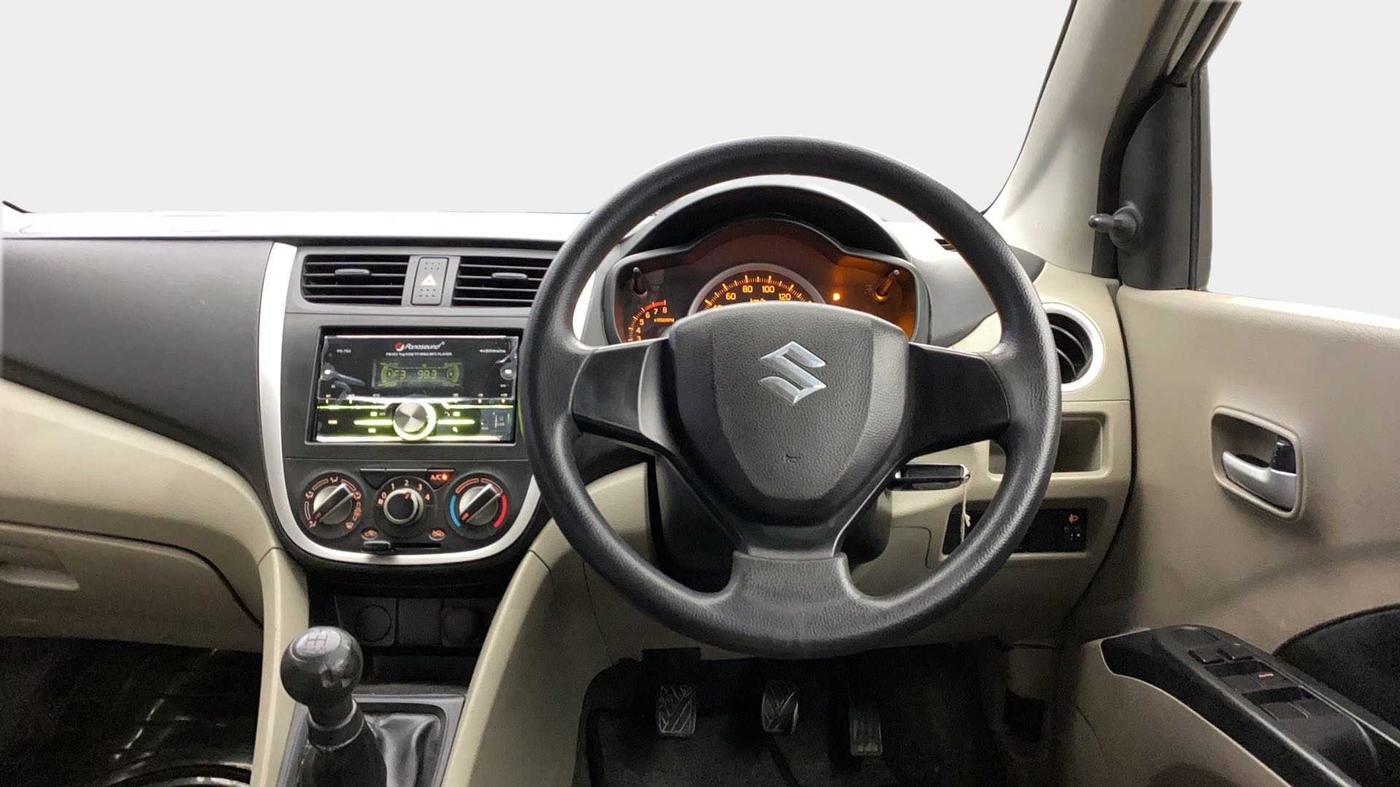 2017 Maruti Celerio VXI CNG, CNG, Manual, 1,03,371 km, Steering Wheel Close Up