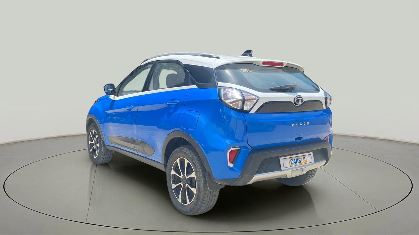2020 Tata NEXON XZA PLUS (O) DIESEL, Diesel, Automatic, 44,400 km, Left Back Diagonal