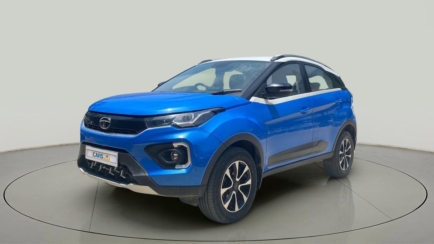 2020 Tata NEXON XZA PLUS (O) DIESEL, Diesel, Automatic, 44,400 km, Left Front Diagonal