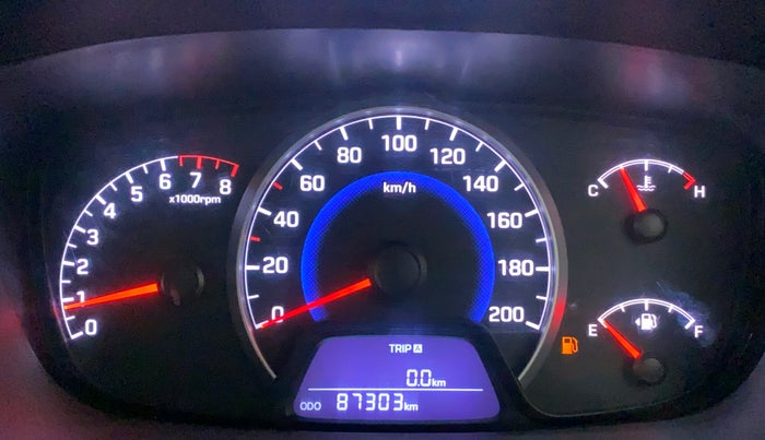 2015 Hyundai Grand i10 ASTA 1.2 KAPPA VTVT, Petrol, Manual, 87,339 km, Odometer Image