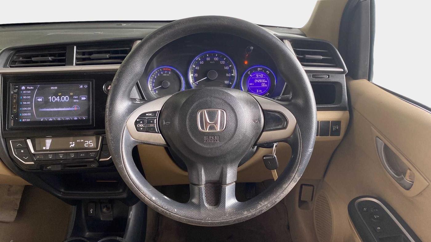 2018 Honda Amaze 1.2L I-VTEC SX, Petrol, Manual, 42,820 km, Steering Wheel Close Up