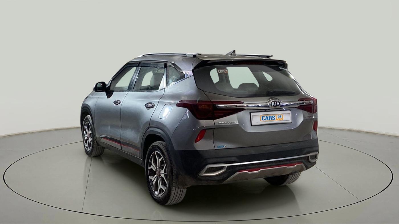 2019 KIA SELTOS GTX PLUS AT 1.5 DIESEL, Diesel, Automatic, 52,192 km, Left Back Diagonal