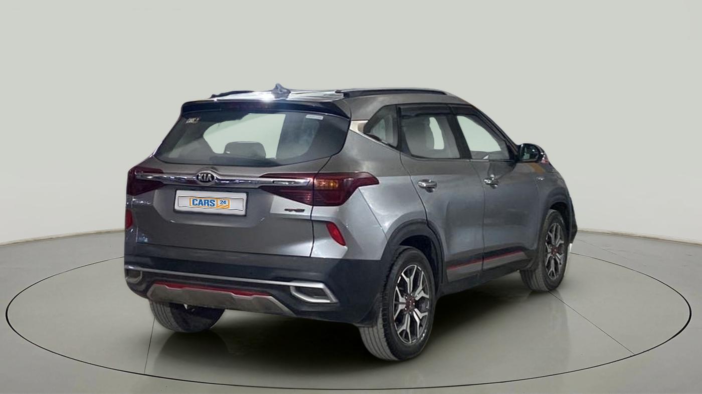 2019 KIA SELTOS GTX PLUS AT 1.5 DIESEL, Diesel, Automatic, 52,192 km, Right Back Diagonal